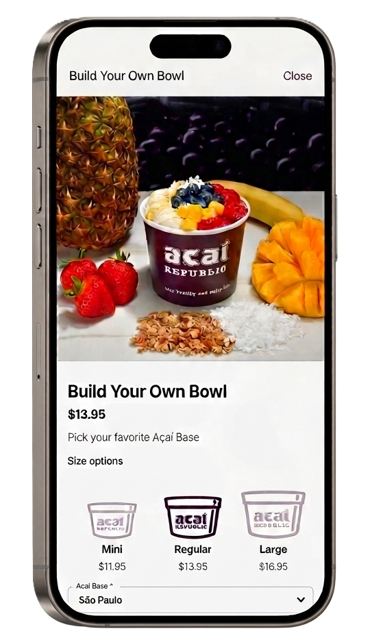 Açaí Republic App
